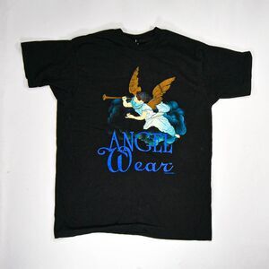 Vintage 90s Angel Wear Gabriel Angel Made In Usa Single Stitch T-Shirt - XL